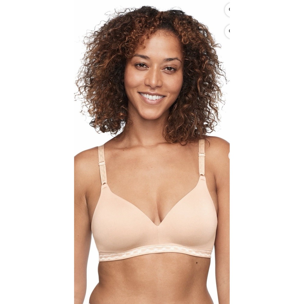 Warner's Blissful Benefits Supersoft Wireless Lightly Lined Bra 40B